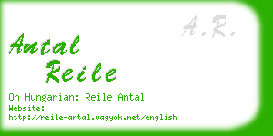 antal reile business card